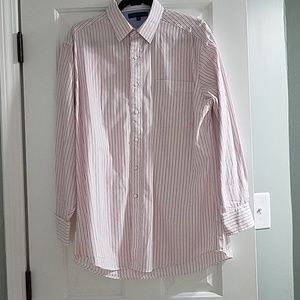 Mens tommy hilfiger red stripe button down